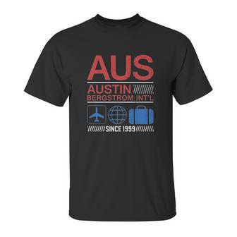 Aus Austin Bergstrom Unisex T-Shirt | Favorety DE