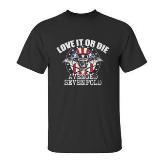 Avenged Sevenfold Love It Or Die Unisex T-Shirt | Favorety CA