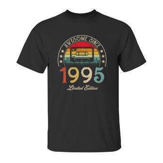 Awesome Since 1995 Vintage 1995 27Th Birthday 27 Years Old Unisex T-Shirt | Favorety UK