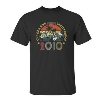 Awesome Since 2010 12 Years Old Vintage 12Th Birthday Gifts Unisex T-Shirt | Favorety CA