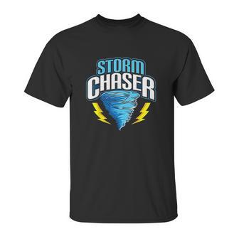 Awesome Storm Chaser Tornado Hurricane & Thunderstorms Unisex T-Shirt | Favorety AU