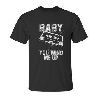 Baby You Wind Me Up Vintage Pen And Cassette Tape Vintage Unisex T-Shirt | Favorety DE