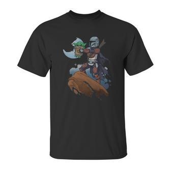 Baby Yoda Mandalorian Mandalion Kawaii King Shirt Unisex T-Shirt | Favorety CA