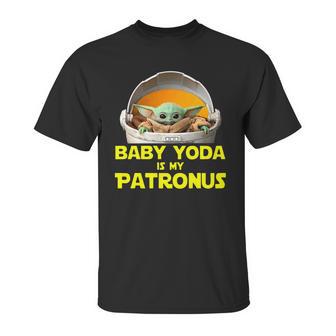 Baby Yoda The Mandalorian Is My Patronus Shirt Unisex T-Shirt | Favorety