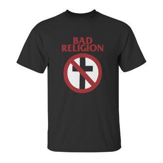 Bad Religion Mens Classic Crossbuster Unisex T-Shirt | Favorety CA