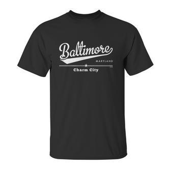 Baltimore Maryland Charm City Unisex T-Shirt | Favorety AU