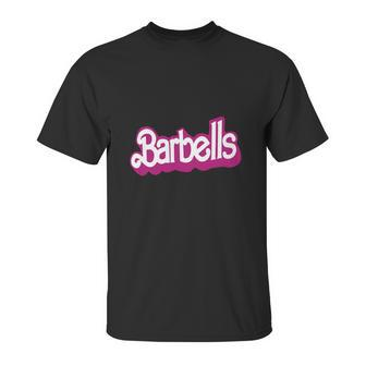 Barbell Barbie Unisex T-Shirt | Favorety