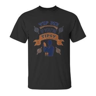 Bartender Tip Me If You Are Tipsy Retro Unisex T-Shirt | Favorety CA