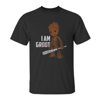 Baseball I Am Groot Unisex T-Shirt | Favorety