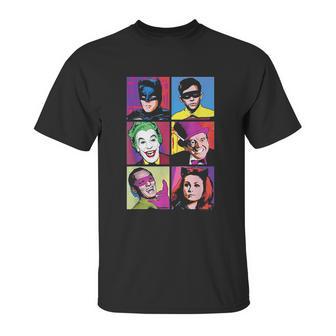 Batman Classic Tv Series Pop Cast Unisex T-Shirt | Favorety UK