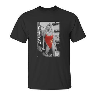 Baywatch Pamela Anderson Red Swim Suit Unisex T-Shirt | Favorety DE