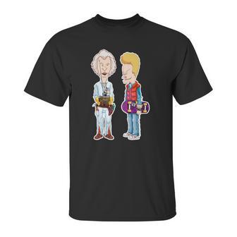 Beavis And Butt-Head Do Back To The Future Unisex T-Shirt | Favorety DE