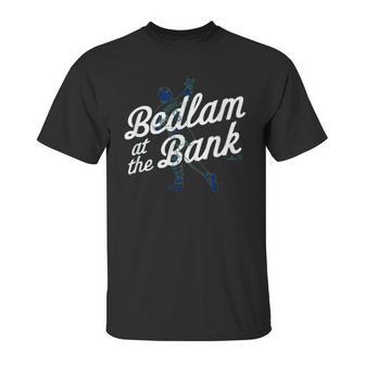 Bedlam At The Bank Unisex T-Shirt | Favorety