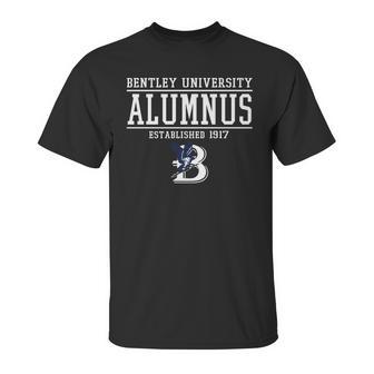 Bentley University Alumnus Established 1917 Unisex T-Shirt | Favorety AU