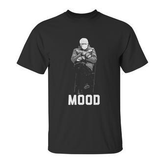 Bernie Sanders Mood Funny Inauguration Unisex T-Shirt | Favorety UK