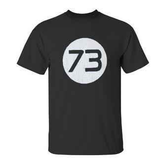 The Big Bang Theory Sheldon 73 Light Unisex T-Shirt | Favorety AU