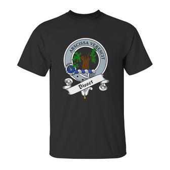 Bisset Clan Badge Scottish Clan Badges Unisex T-Shirt | Favorety AU