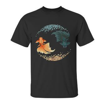 Black Goldfish Unisex T-Shirt | Favorety