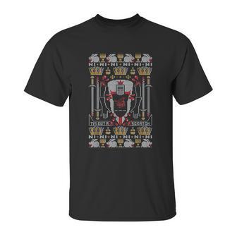 Black Knight Holy Grail Legs Off Funny British Comedy Unisex T-Shirt | Favorety DE