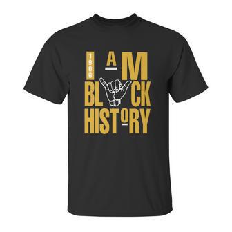 I Am Black History Alpha Phi Alpha Fraternity Unisex T-Shirt | Favorety UK