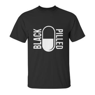 Blackpilledcom White Logo Unisex T-Shirt | Favorety DE