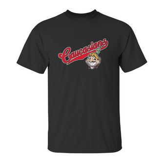 Bomani Jones Wore A Cleveland Caucasians Unisex T-Shirt | Favorety