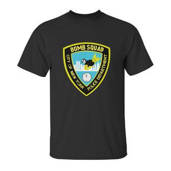 The Bomb Squad Nypd Cool Vector Unisex T-Shirt | Favorety