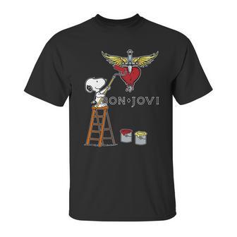 Bon Jovi Painting Unisex T-Shirt | Favorety UK