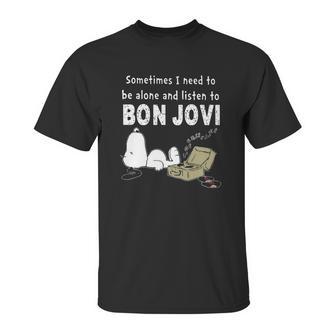 Bon Jovi - Snoopy Unisex T-Shirt | Favorety DE