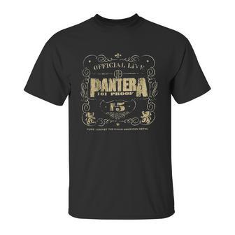 Bravado Mens Pantera 101 Unisex T-Shirt | Favorety