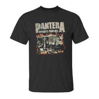 Bravado Pantera Cowboys From Hell Black Unisex T-Shirt | Favorety UK