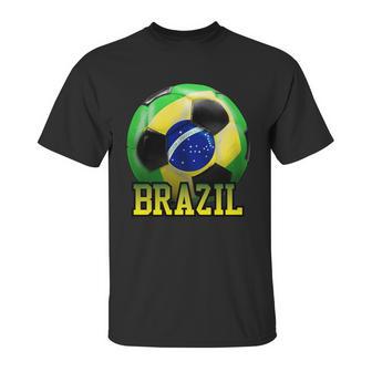 Brazil Soccer Logo Unisex T-Shirt | Favorety