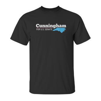 Cal Cunningham For Senate 2020 North Carolina Senator Unisex T-Shirt | Favorety UK