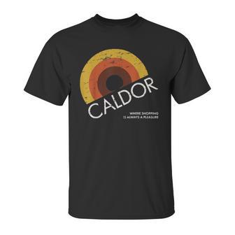 Caldor Vintage Retro Caldors Department Unisex T-Shirt | Favorety