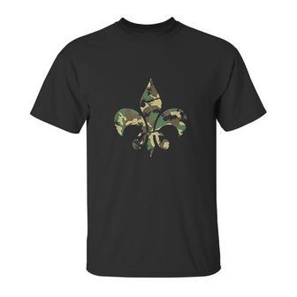 Camo New Orleans Nola Style Vintage Unisex T-Shirt | Favorety AU