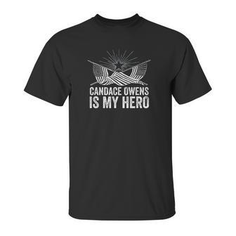 Candace Owens Is My Hero Unisex T-Shirt | Favorety