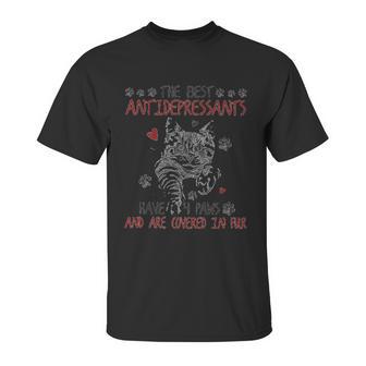 Cat Best Antidepressants Unisex T-Shirt | Favorety UK