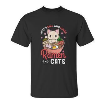 Cat Neko Anime Kawaii Unisex T-Shirt | Favorety AU