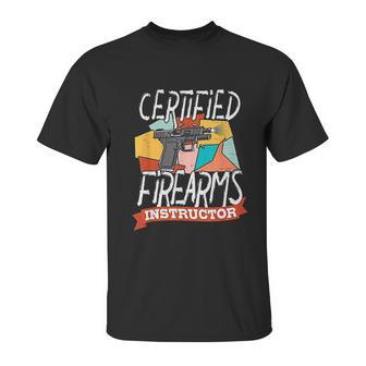 Certified Firearm Instructor Unisex T-Shirt | Favorety DE