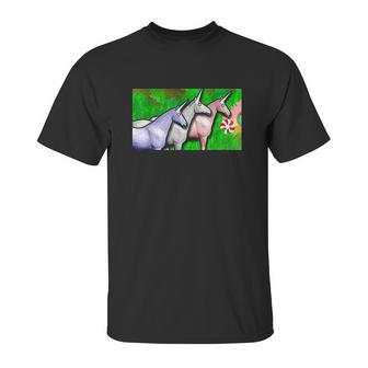 Charlie The Unicorn Unisex T-Shirt | Favorety