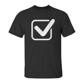 Check Mark Logo Unisex T-Shirt | Favorety AU