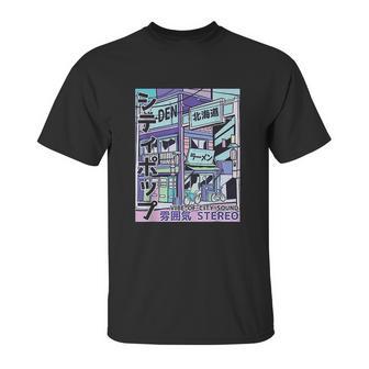 City Pop Aesthetic Style 80S Japanese Art Unisex T-Shirt | Favorety