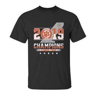 Clemson Tiger 2019 Cfp National Champions Unisex T-Shirt | Favorety DE