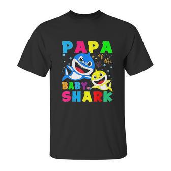 Cute Papa Of The Baby Shark Unisex T-Shirt | Favorety AU