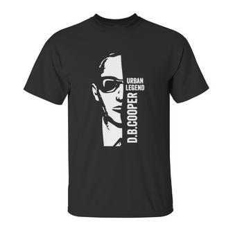 D B Cooper Urban Legend Robber Thief Parachute Unisex T-Shirt | Favorety UK