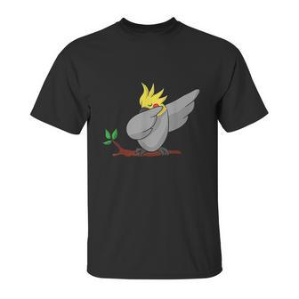 Dabbing Cockatiel Funny Dab Gift Hip Hop Dance Unisex T-Shirt | Favorety