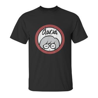 Daria Classic Red Outline Unisex T-Shirt | Favorety AU