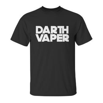 Darth Vaper Vape Life Vaping Nerd Geek Funny Joke Unisex T-Shirt | Favorety AU