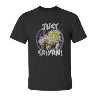 Dbz Just Saiyan Unisex T-Shirt | Favorety