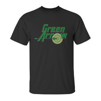 Dc Comics Green Text Logo Unisex T-Shirt | Favorety CA